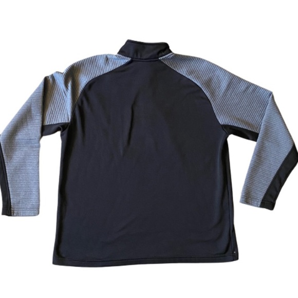 USC GAMECOCKS MEN’S Black Gray 1/4 Zip Pullover Sweater Size L (42/44) - Picture 2 of 6